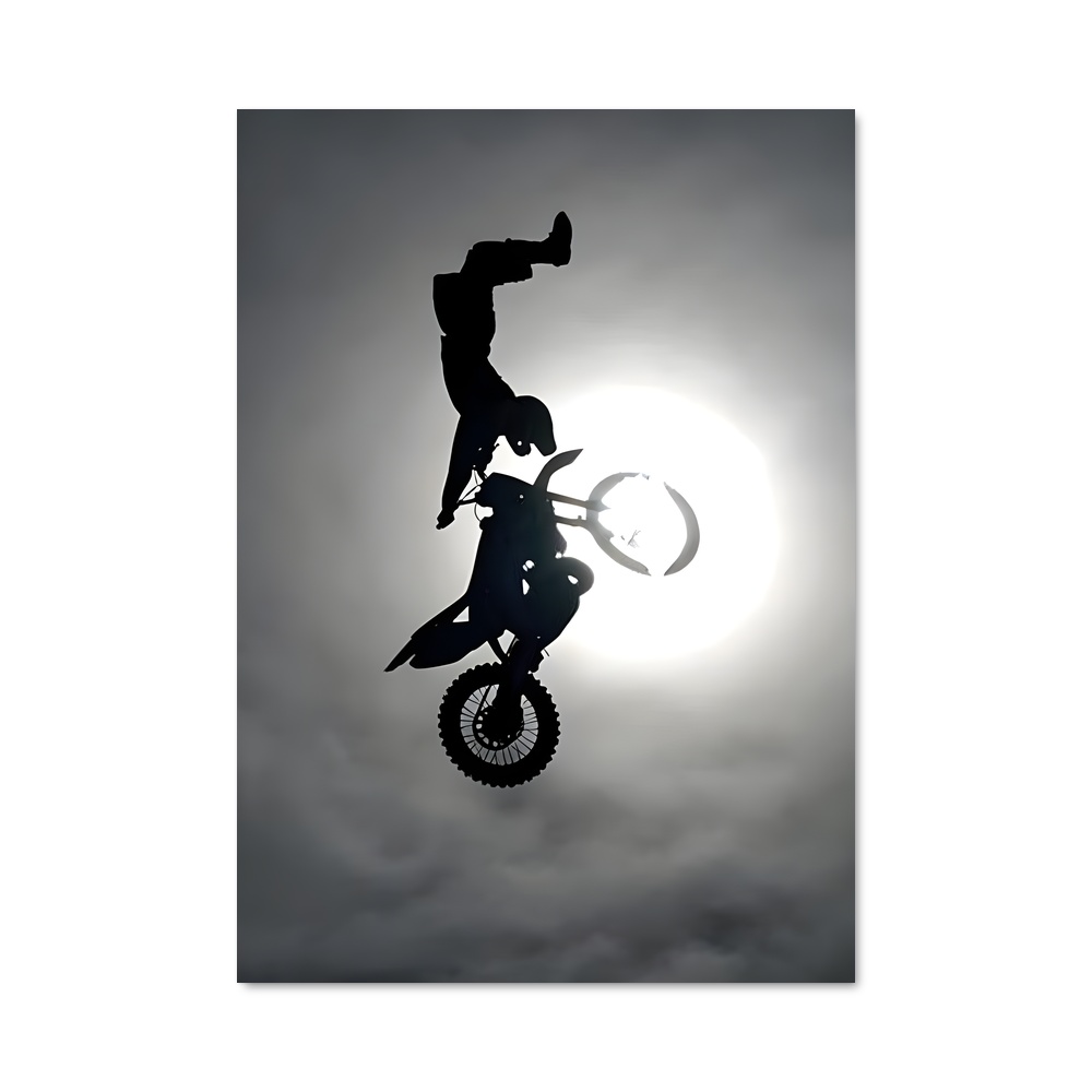 Poster Freestyle Ascension – affiche Motocross freestyle